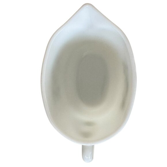 Vtg PYREX Corning Spring Blossom Milk Glass Gravy Boat Under plate Sauce Server - Picture 11 of 16